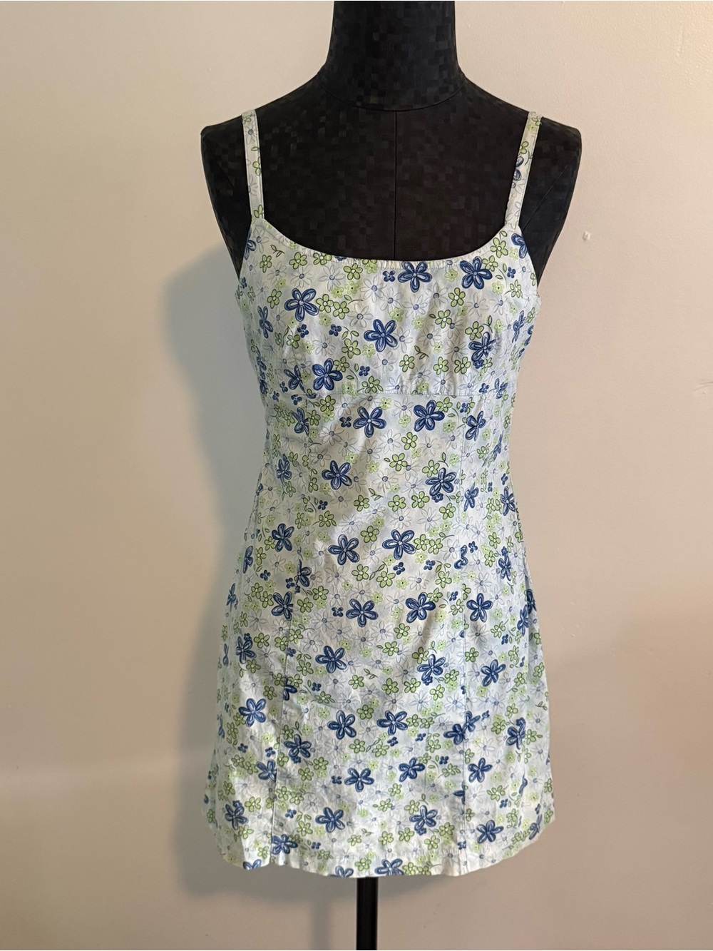 Vintage All That Jazz Dress Floral Mini Dress